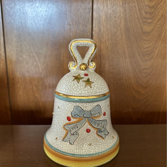 Vintage Veneto Flair Christmas Bell 1977-1978  Signed , Limited with Certificate - Picture 4 of 9